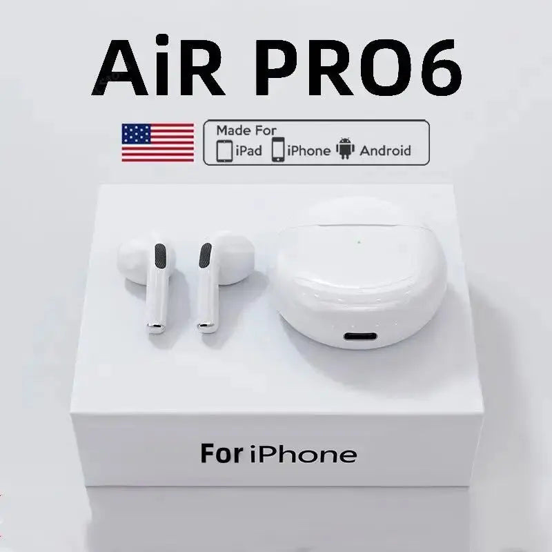 Air Pro 6 TWS Wireless Bluetooth Earphones