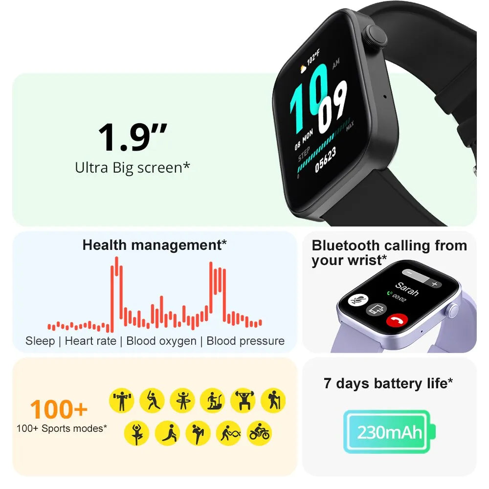 Usain Bolt Voice Calling Smartwatch